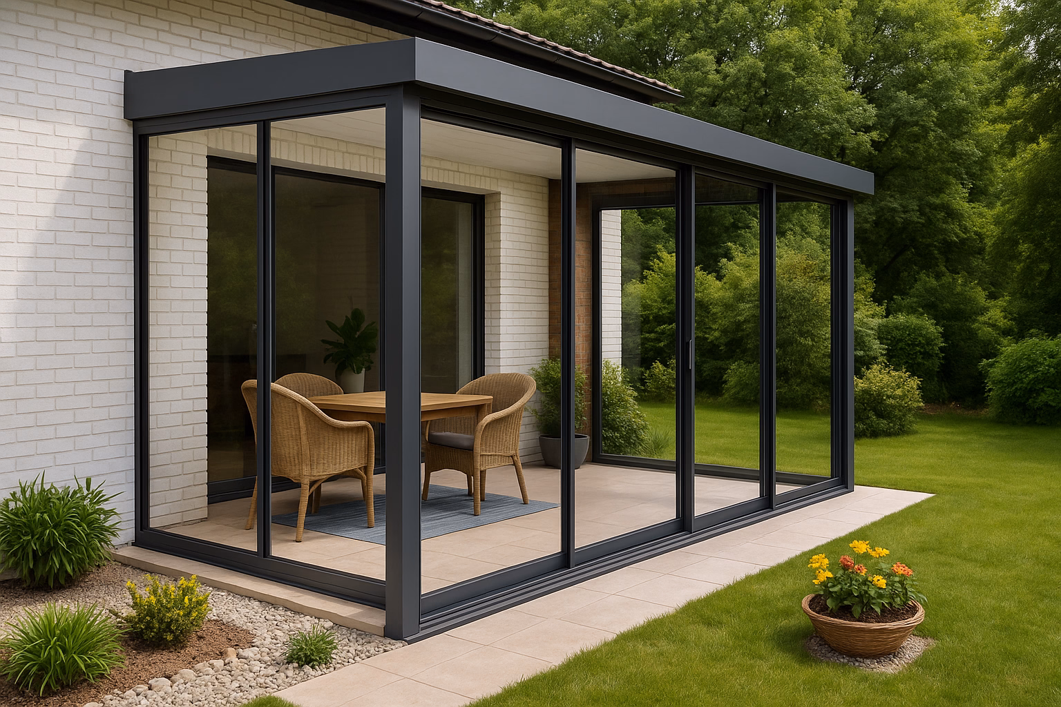 Остекление веранды